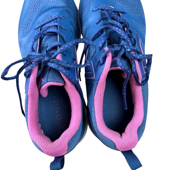 Vionic Miles Orthotic Blue and Pink Women's Walking Sneakers Sz 8 - EUC - Picture 5 of 8